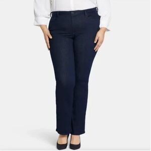 NYDJ Women's Barbara Bootcut Jeans Plus Size Liftxtuck Technology Size 18